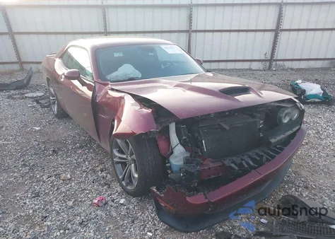 2021 Dodge Challenger R/T z USA, uszkodzony, nr VIN 2C3CDZBT8MH524824